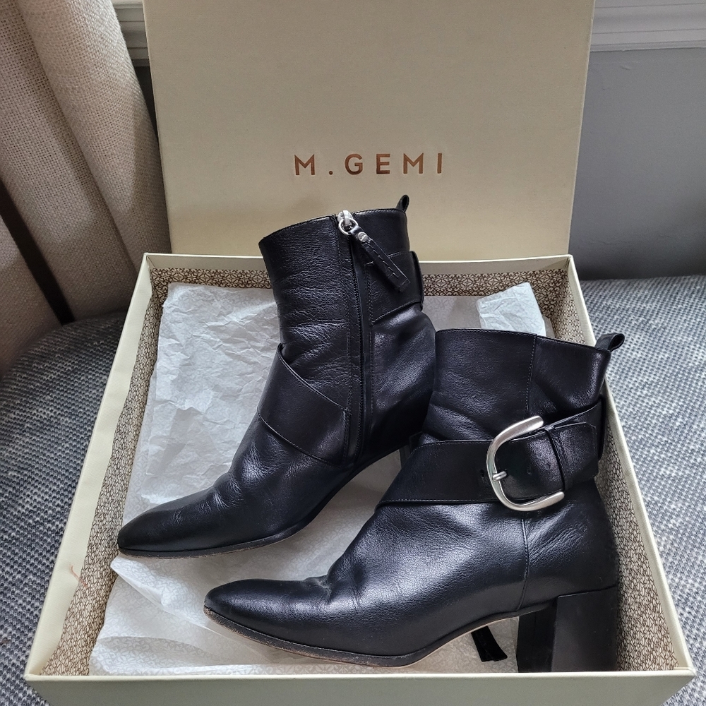 M. Gemi Corsa Moto Leather Boots
